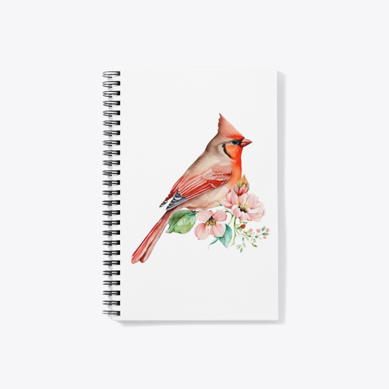 Cardinal Bird in Spring 
