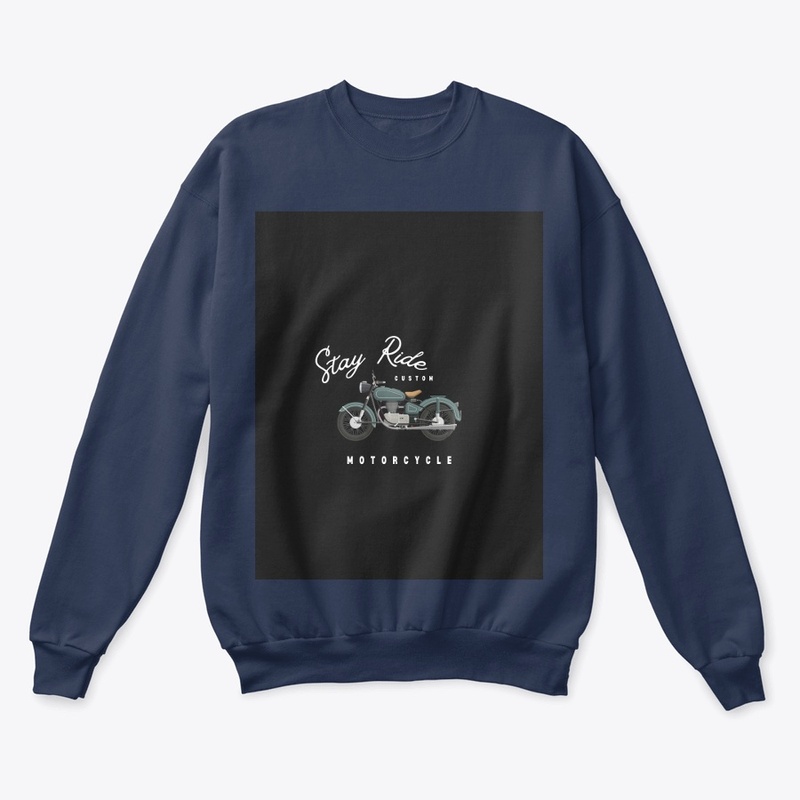 "Stay Ride Custom Motorcycle T-Shirt