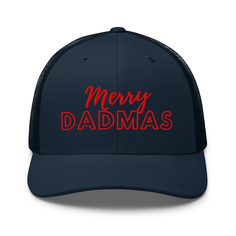 Merry Dadmas Trucker Cap