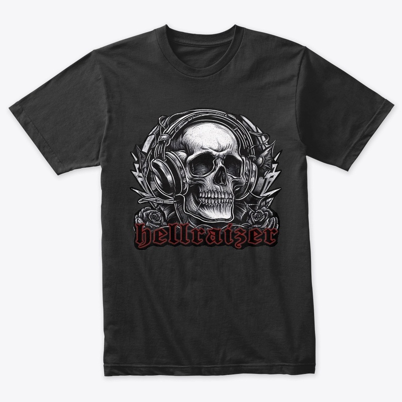 HellRaizer Skull and Headphones