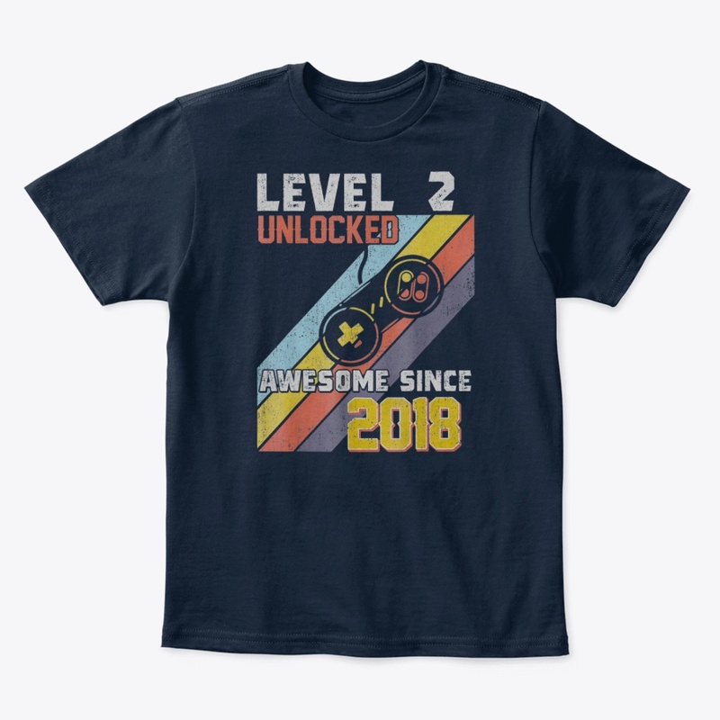 2nd Birthday Level 2 Born In 2018 Gift