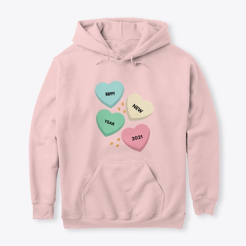 heart red year tee