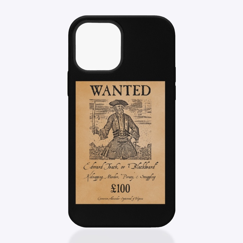 Blackbeard Wanted Poster