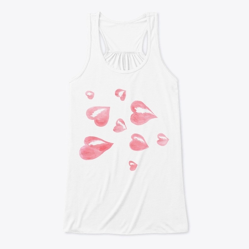 Flying hearts, love, Valentine's day