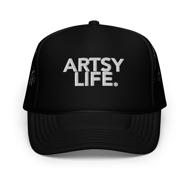 Artsy Life Basic Logo Trucker Hat