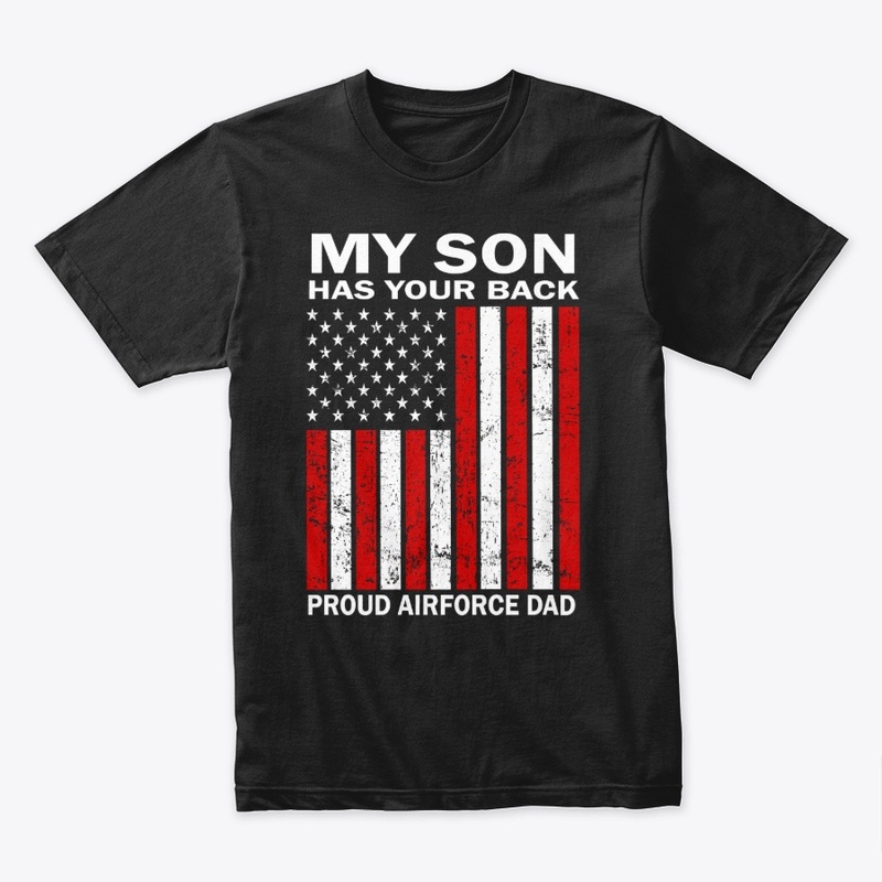 Proud Air Force Dad Veterans Day Gift