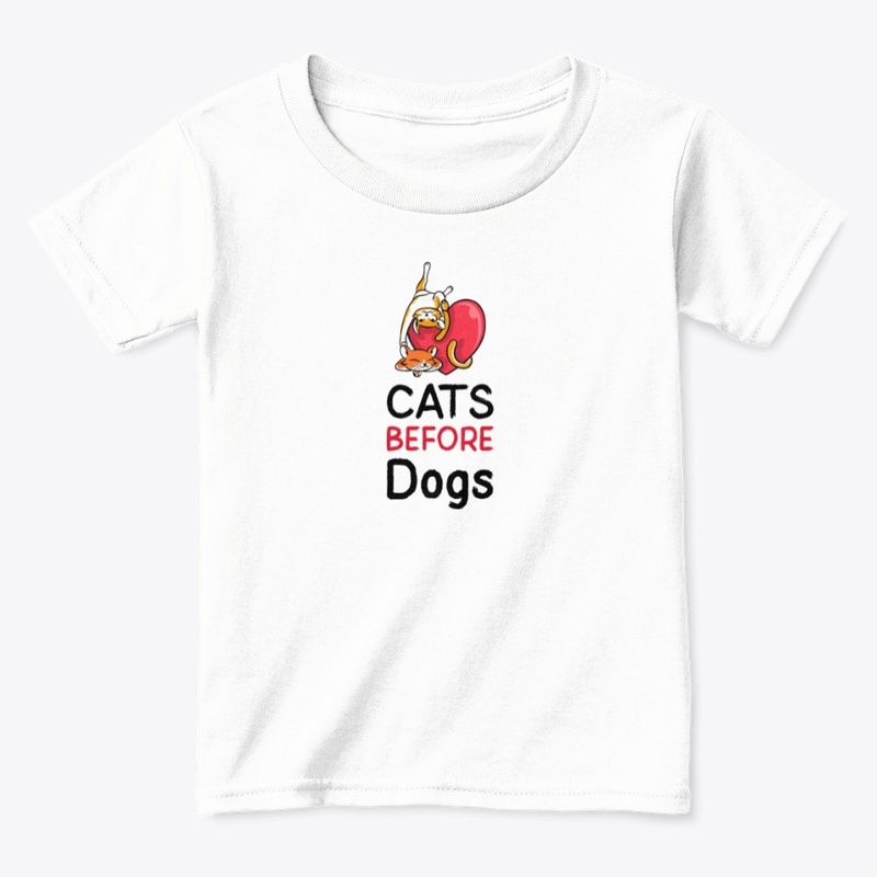 Cats before dogs