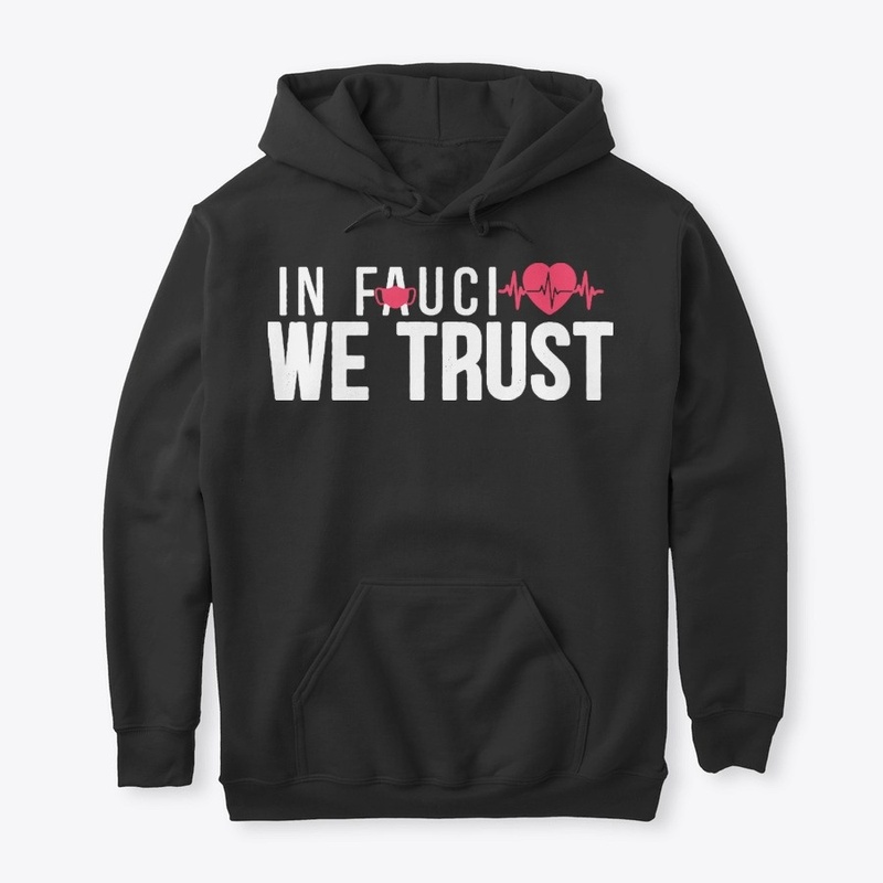 Dr Fauci Supporters Team Fans Heartbeat 