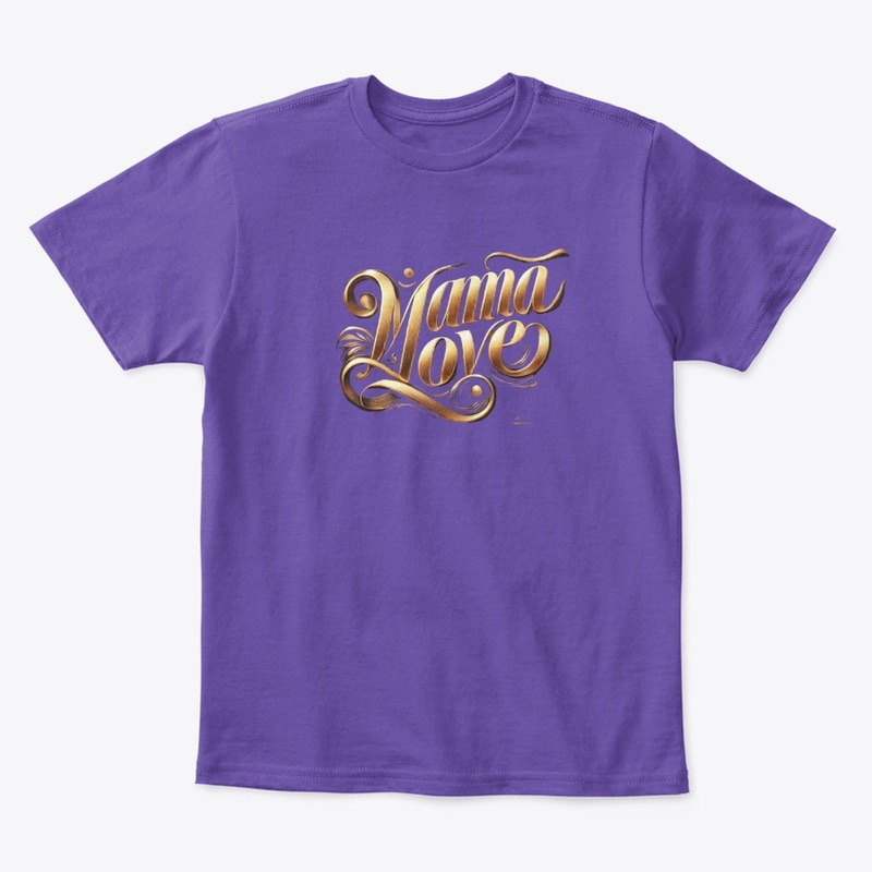 Mama Love Elegant Gold Script Edition V2