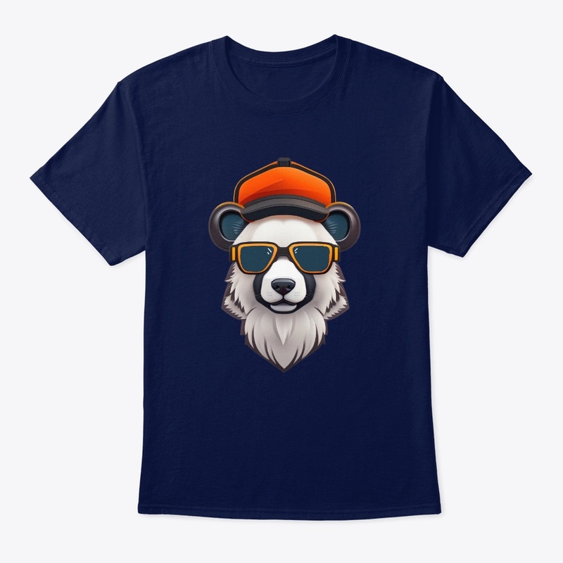 Bear with Hipster Cap