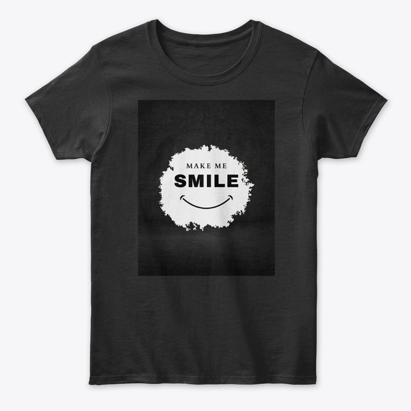 "Make me smile logo" tshirt