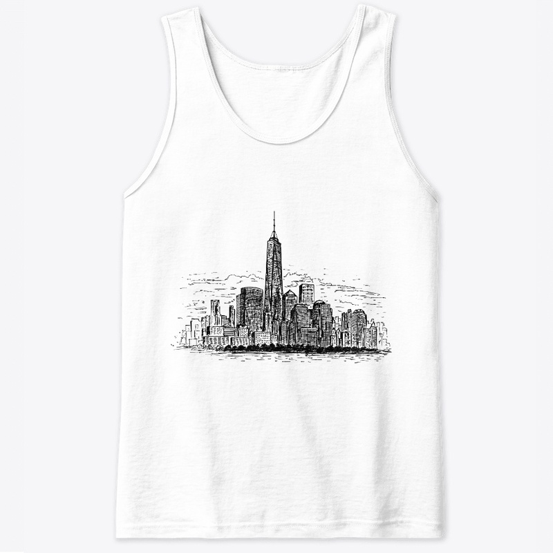 NYC Freedom Tower Tank Top