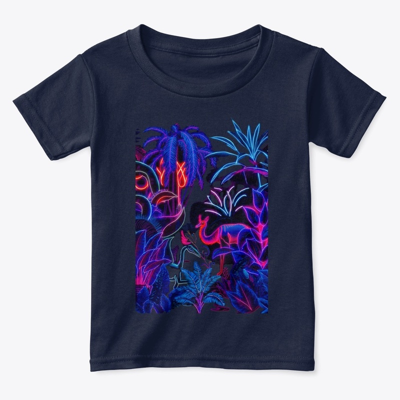Neon Jungle Dreams T-Shirt