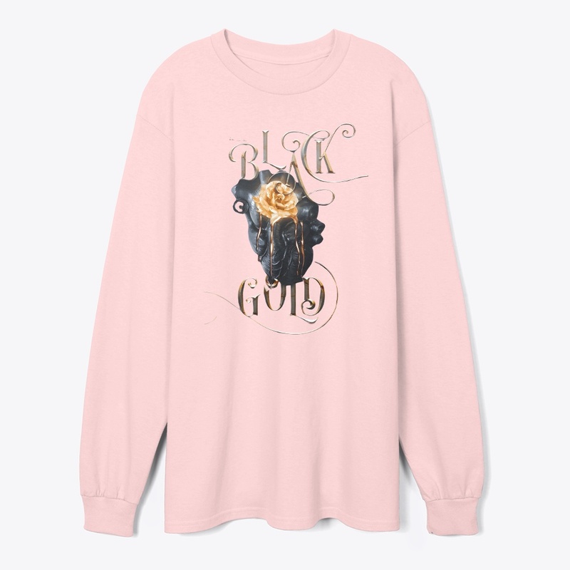 Black and Gold Rose 