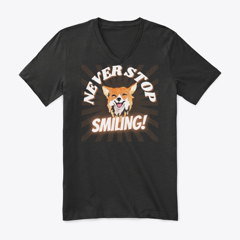 Smiling face Dog T-Shirt.
