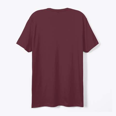 Logo Collection | Fire Up Maroon T-Shirt Back