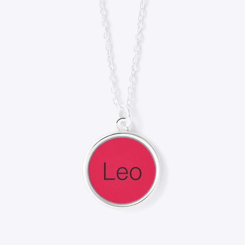 Zodiac Circle Pendant Leo (FIRE)
