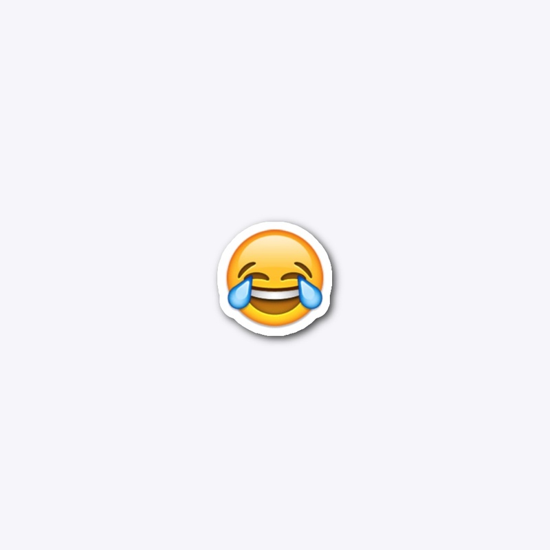 Laughing Sticker