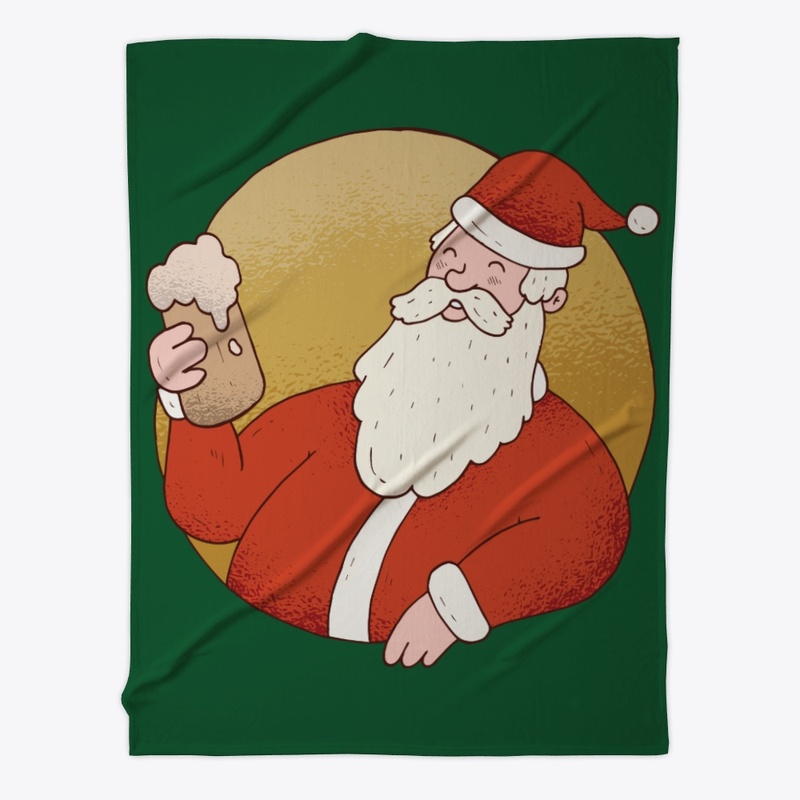 Christmas Beer Santa