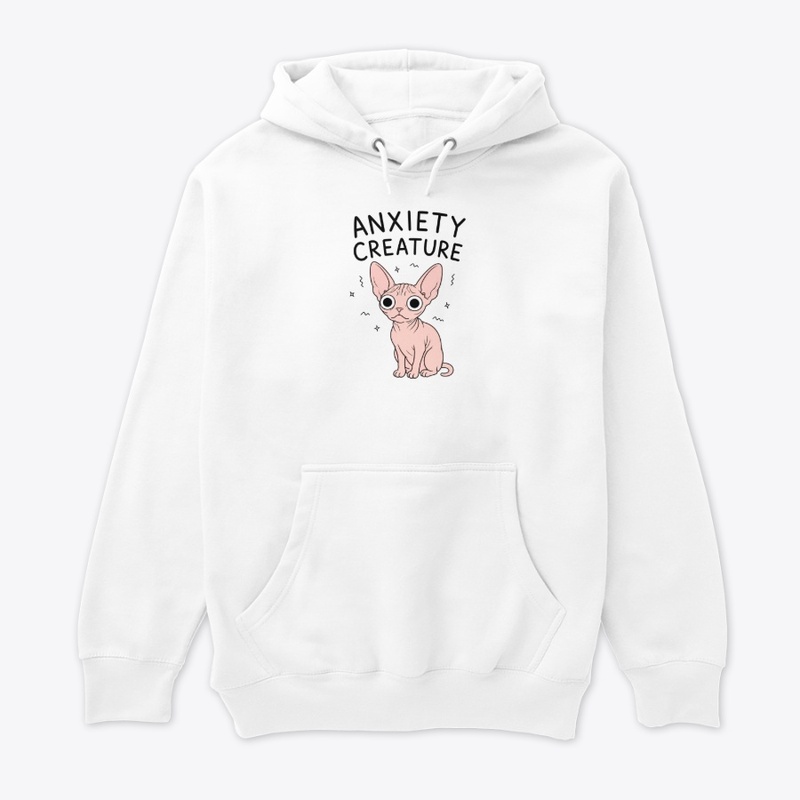 Anxiety Creature Sphynx Cat