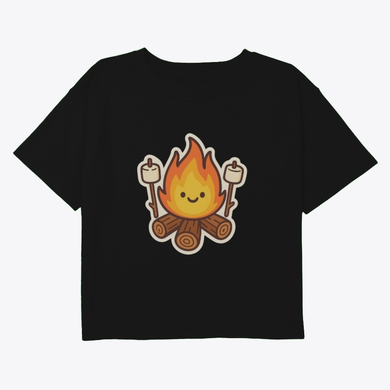 Happy Campfire Marshmallow