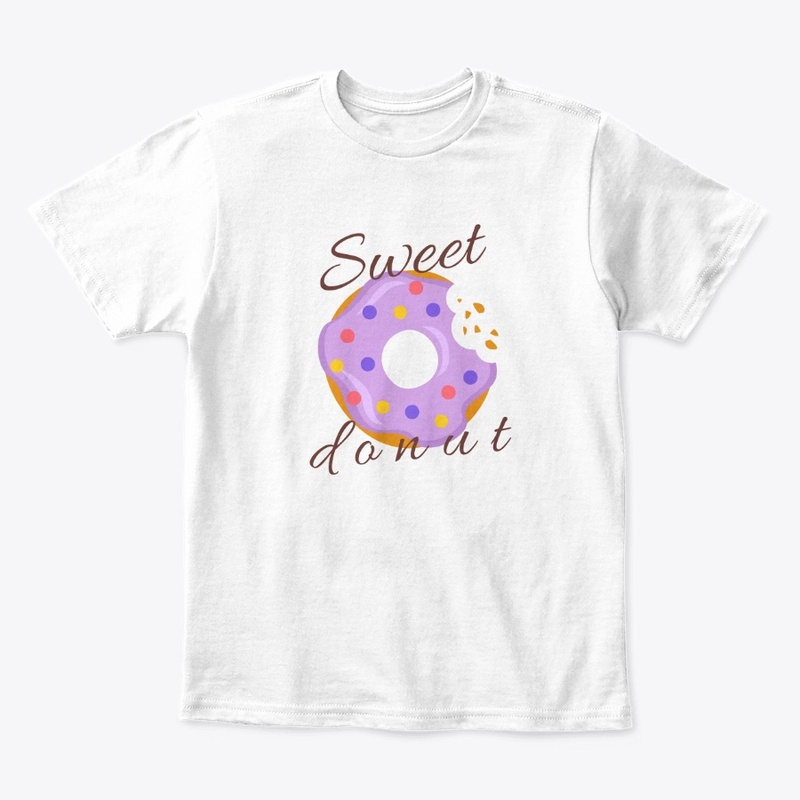 Donut Kids Premium Tee: Sweet Style.