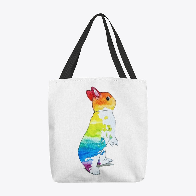 Rainbow Fun Bunny