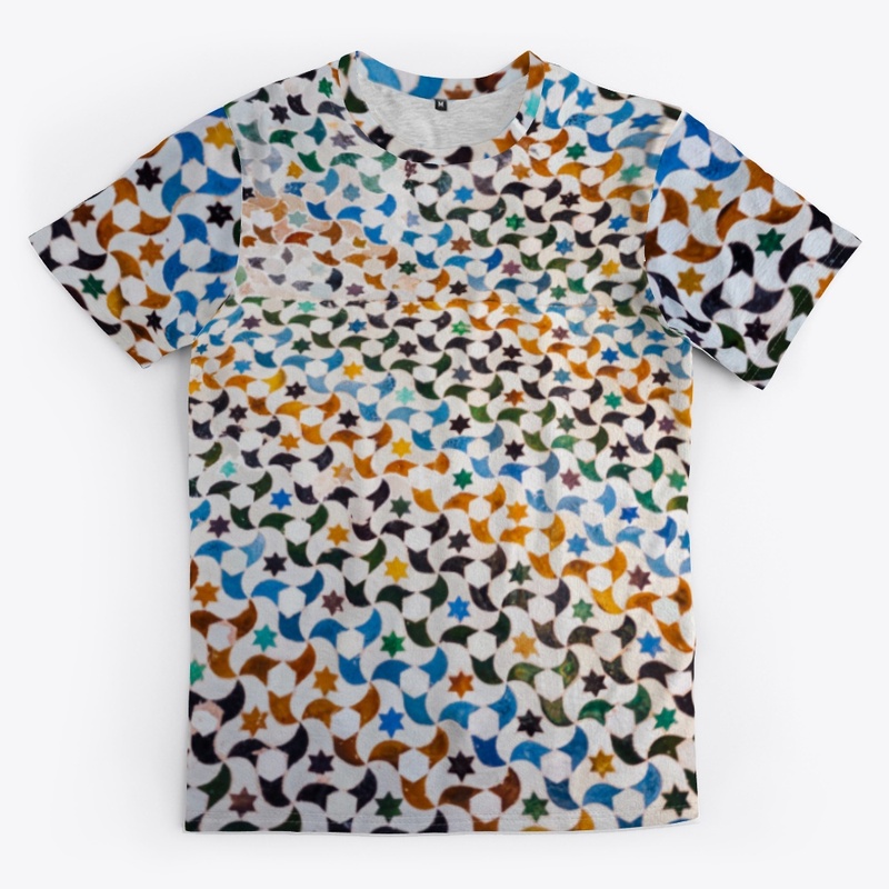 COLORFUL FIDGET STAR PATTERN