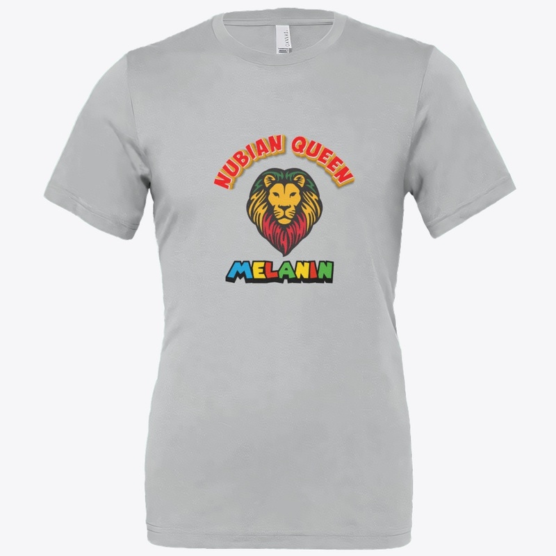 Nubian Queen Melanin Design with Lion