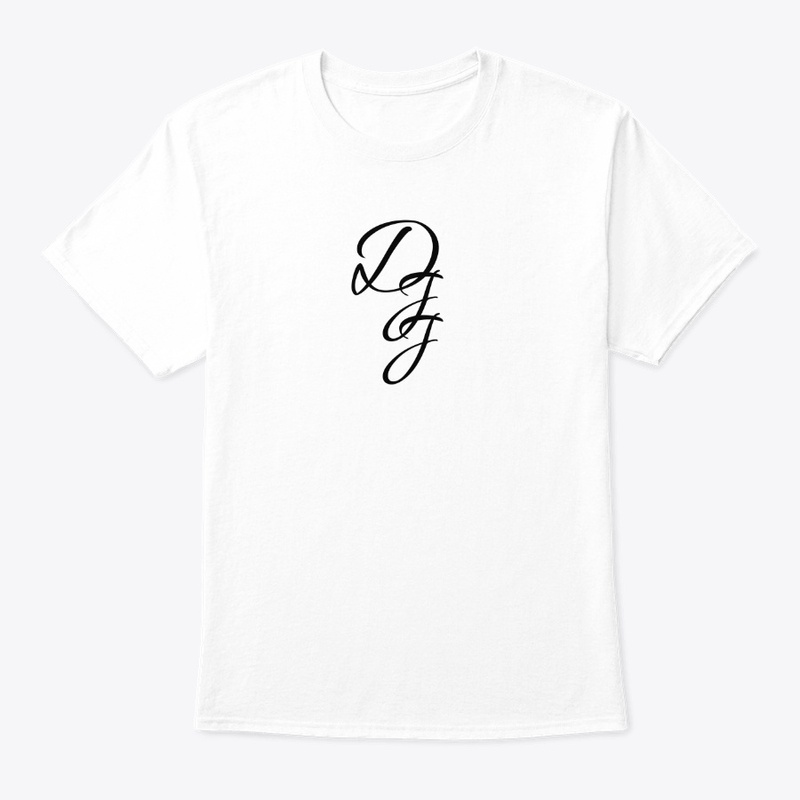 D.J.J Black Logo