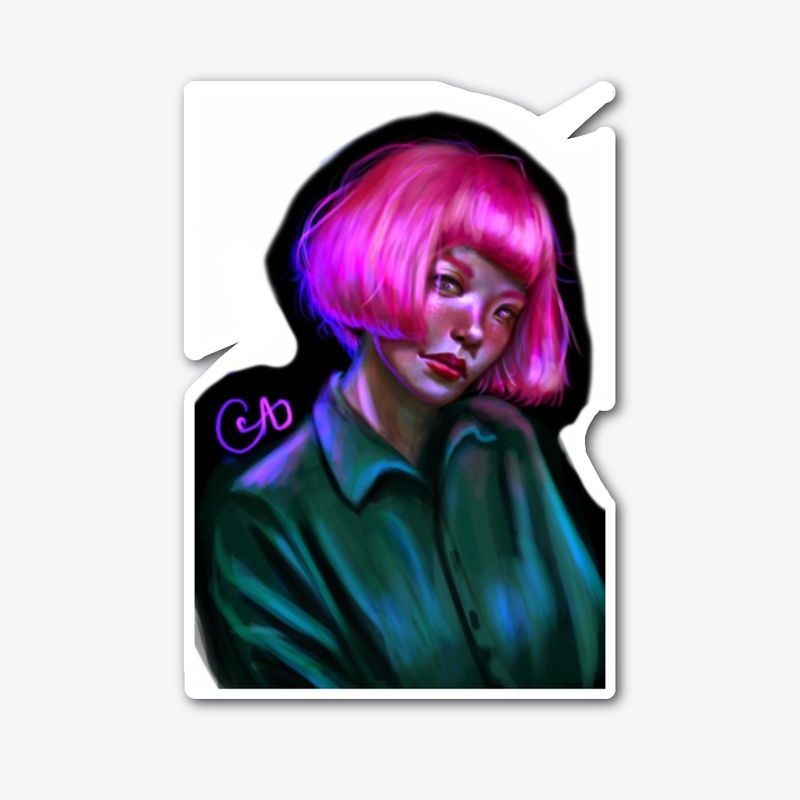 pink head