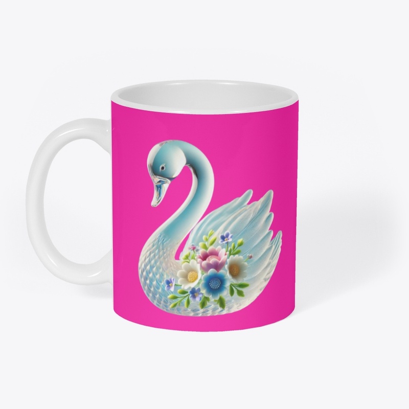 Elegant Swan Mug