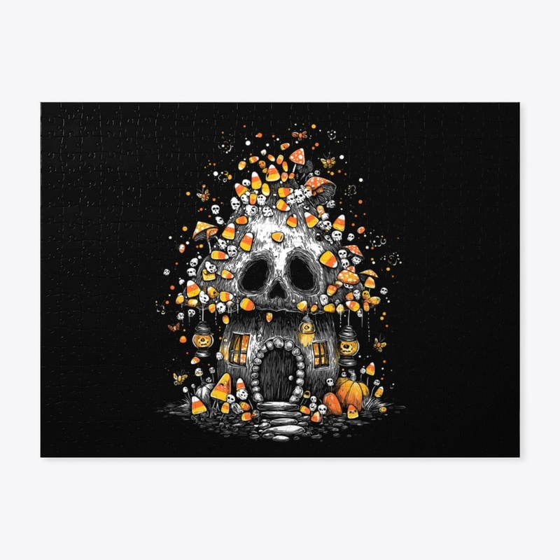 Skull Mushroom House