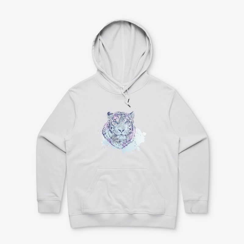 Abstract Tiger Face 