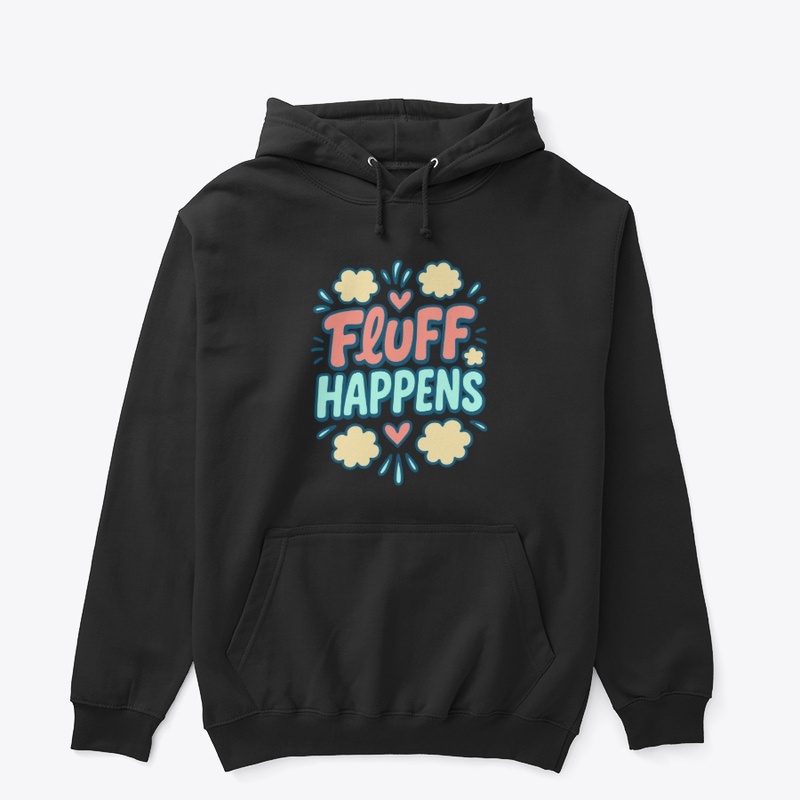Fluff Happens – Maine Coon Cat Quote Tee