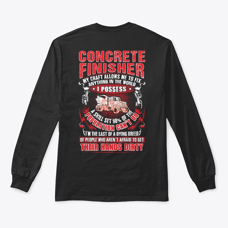 Concrete Finisher's Craft Hoodie