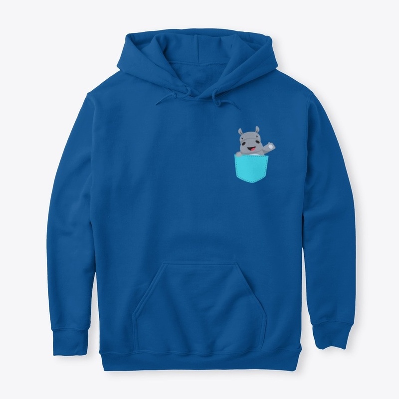 Happy Hippo In Pocket - Funny Animals
