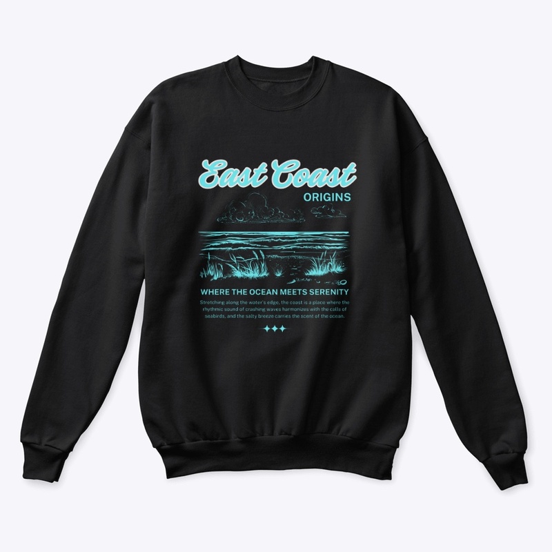 “East coast” Unisex Crewneck Sweatshirt