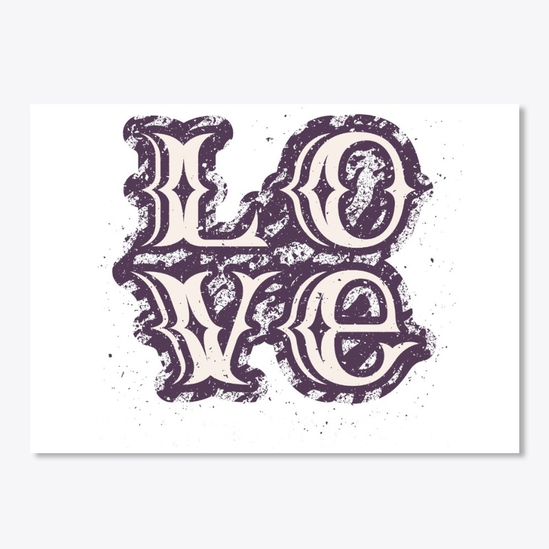 Love retro design