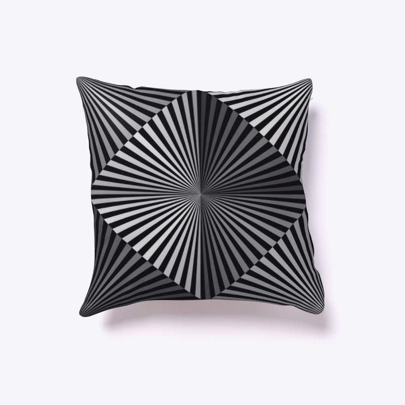 3D square Pillow