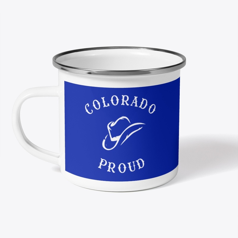 Colorado Proud - Cowboy Hat (White)