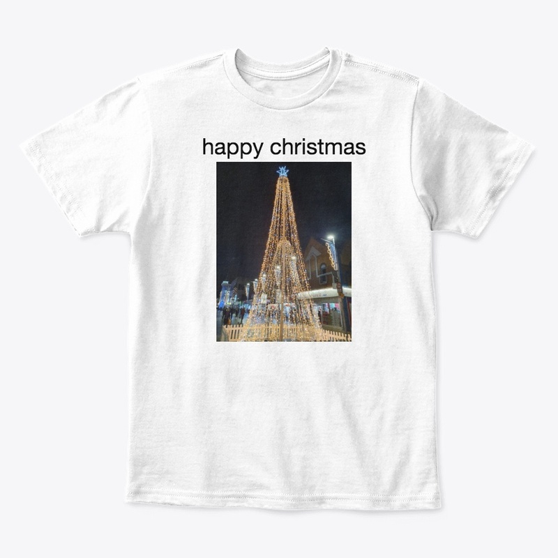 unsex nice  happy christmas t shirt 