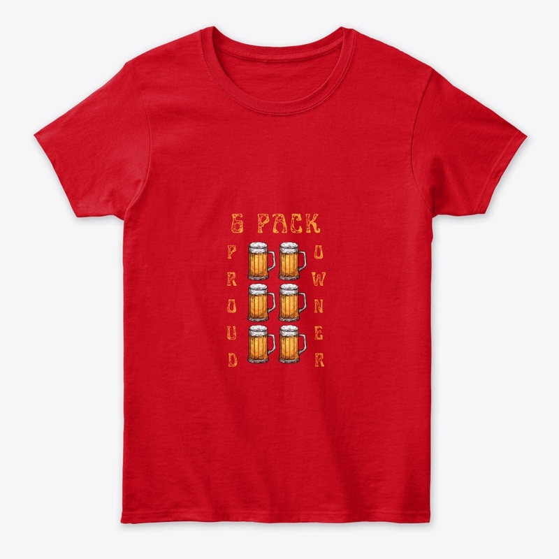funny six pack proud owner