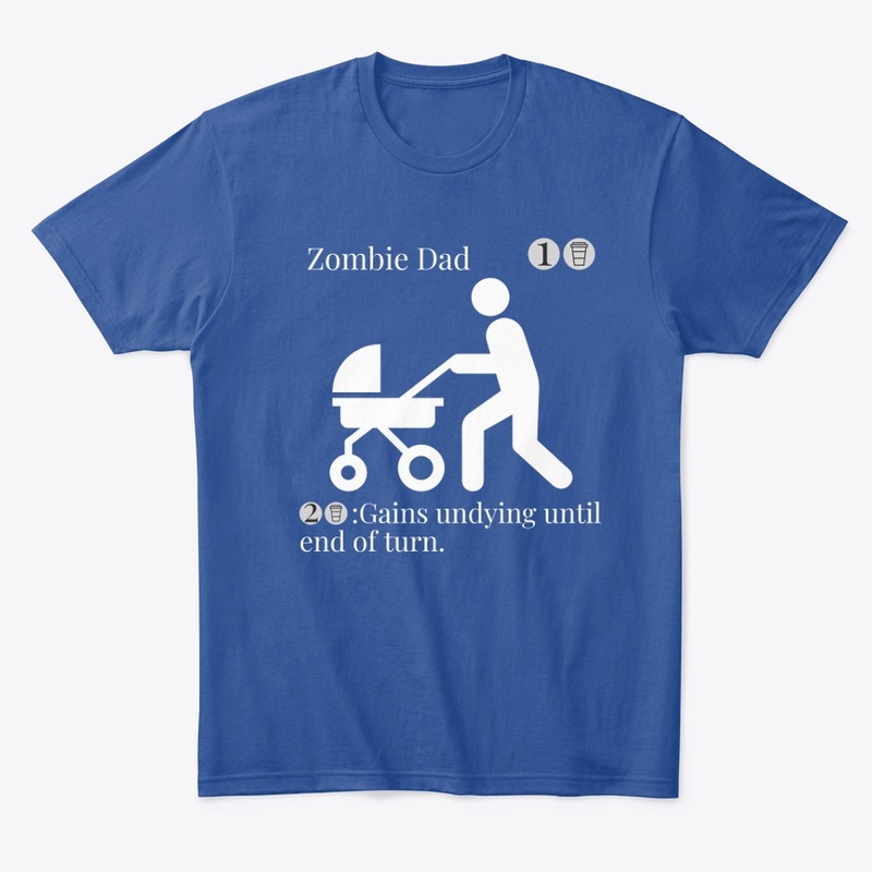 Zombie Dad in white