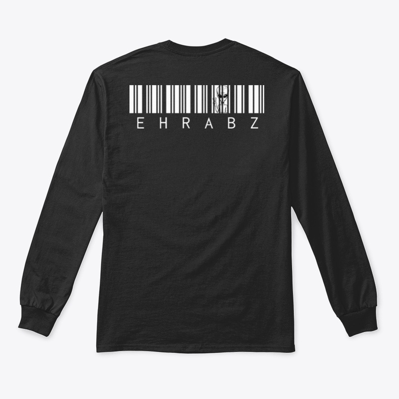 White Barcode Long Sleeve