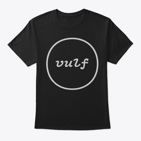 Vulfpeckvulf Tshirt62 Black T-Shirt Front