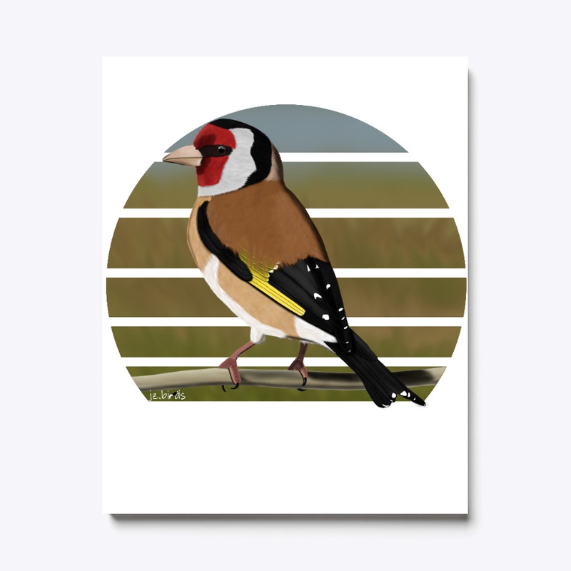 jz.birds Goldfinch Bird Design