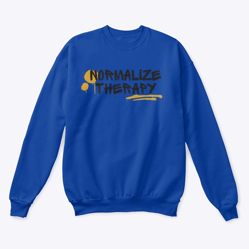 'NORMALIZE THERAPY' Classic Sweatshirt
