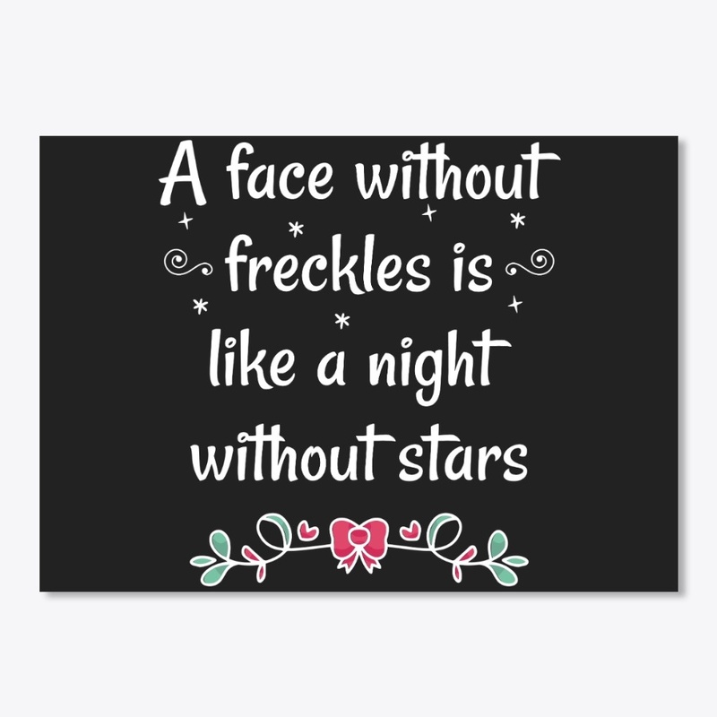 A Face Without Freckles Redhead T shirts