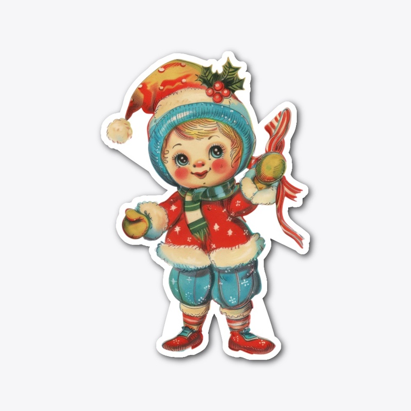 Christmas toy Sticker